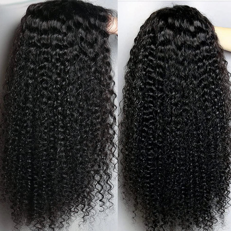 "Pretty Gal" Glueless Deep Wave Lace Frontal Wig