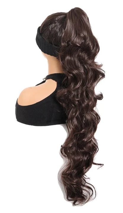 S-Curly Wavy Ponytail