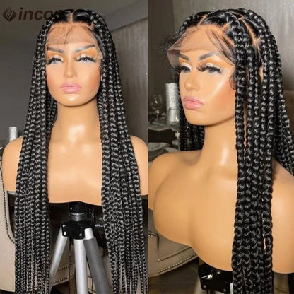 Incoo Jumbo Cornrow Braids: Full Lace Braided Wigs